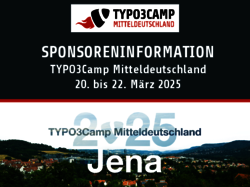 Titelseite der Sponsoreninfo